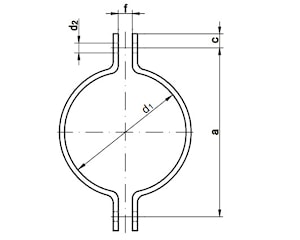Хомут трубный REYHER DIN 3567