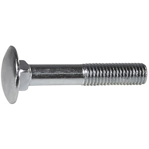 Болты мебельные DIN 603 ISO 8677с полукруглой головкой и квадратной подголовкой  