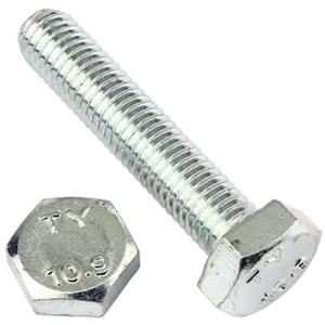Болты высокопрочные DIN 933 / ISO 4017 с шестигранной головкой и полной резьбой  